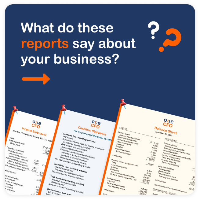 Financial reports give insights on the financial performance of a business, more notably if the company is earning.