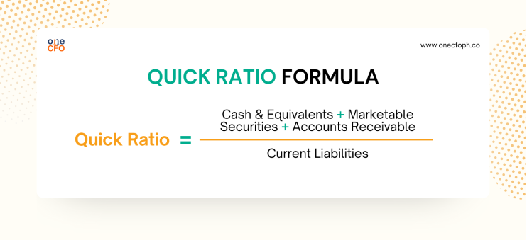 Quick Ratio Formula